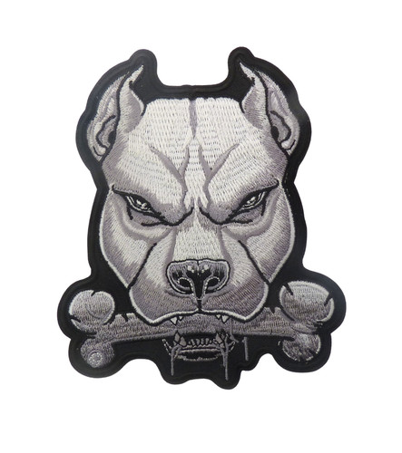 Pit bull terrier - terrier, embroidered