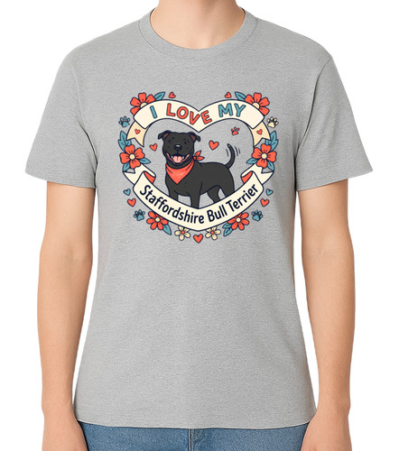 Love staffordshire bull - staffordshire,