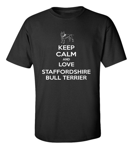 Keep calm love staffy - calm,