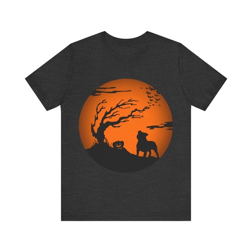 Staffy halloween shirt - halloween,