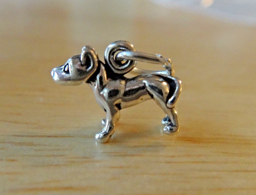 Sterling silver tiny 9x12mm - tiny,