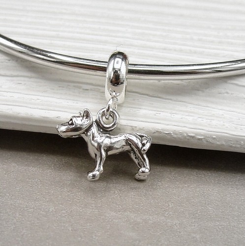 925 sterling silver pit bull - sterling,