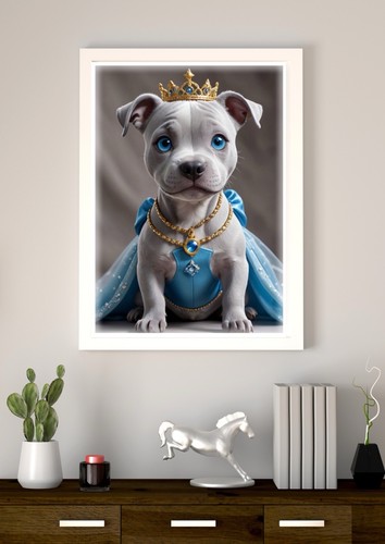 White and grey staffordshire - grey,