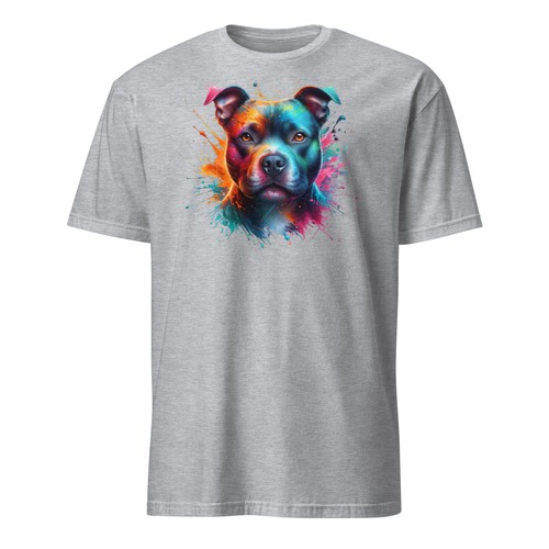 Vibrant staffordshire bull - staffordshire,