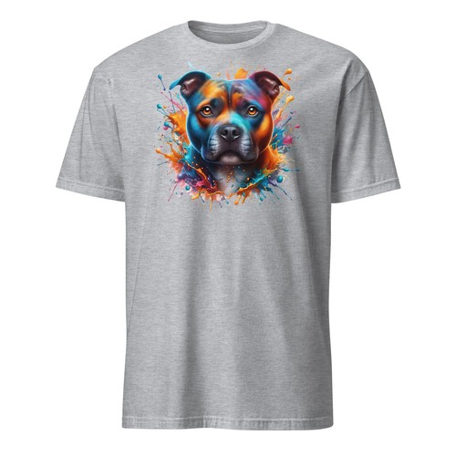 Vibrant staffordshire bull - staffordshire,